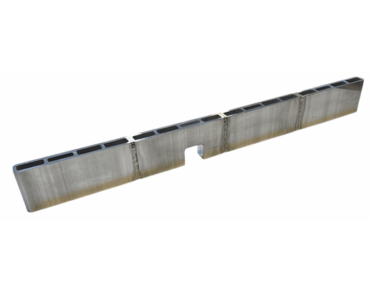 ALU-BRO 1120 MM M 55mm udfræsning